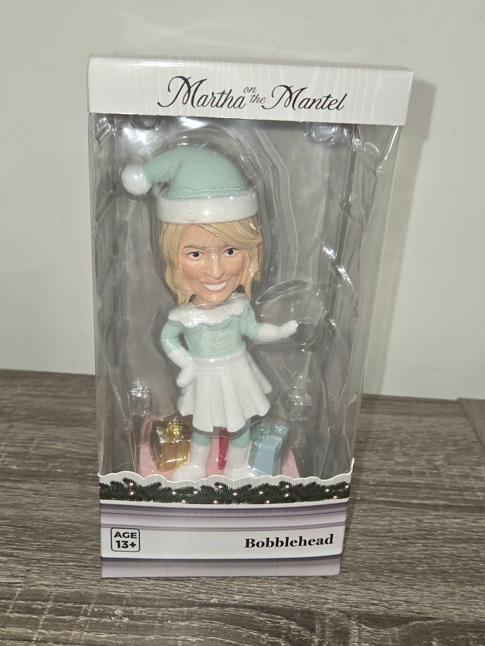 Martha on the Mantle Bobblehead Martha Stewart Figure New